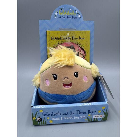 Goldilocks and the Three Bears Book & Plush Play Set 2023 - Picture 1 of 9